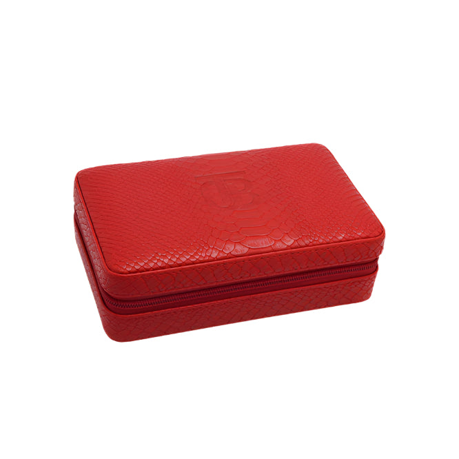 Overnight Travel Bags – Red Portable Cigar Case