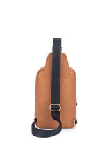 OverNight Travel Bags® Brown embossed Crossbody