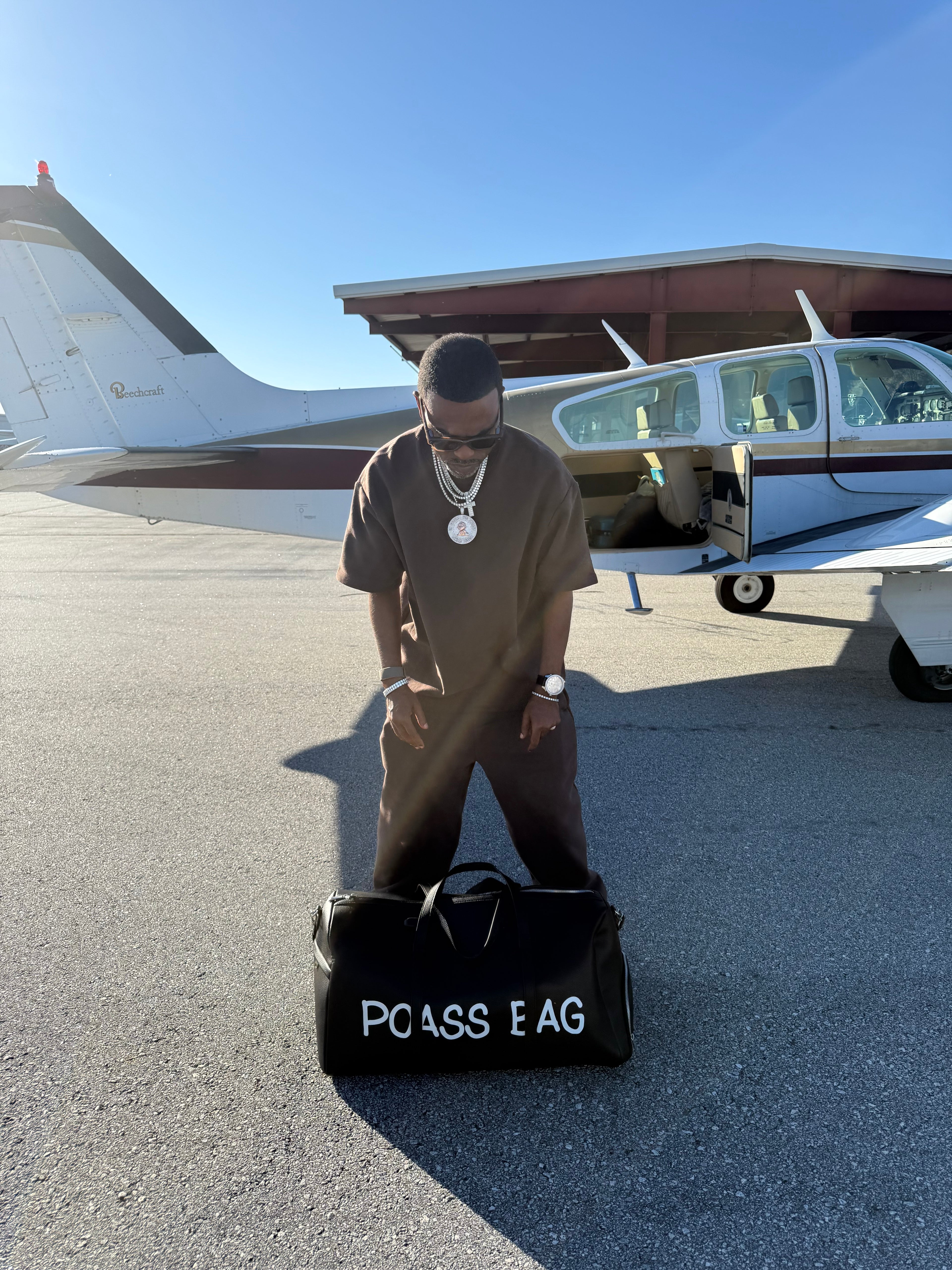 Overnight Travel Bags x Lil DuVal “Rich Broke”