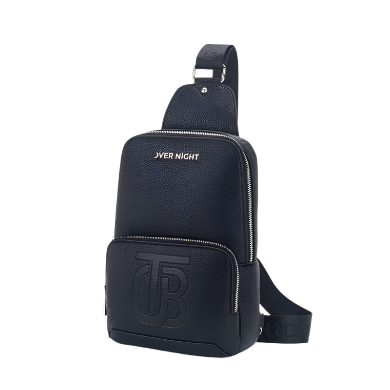 OverNight Travel Bags® Black w/silver Crossbody