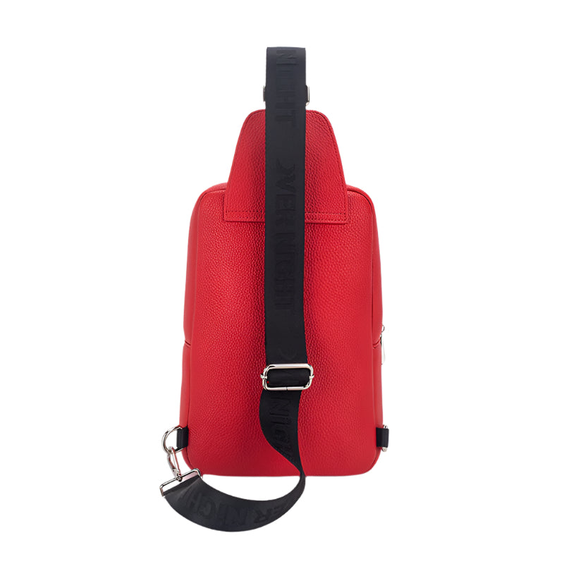 OverNight Travel Bags® Red w/silver Crossbody